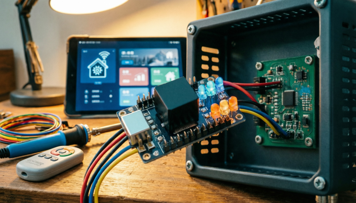 Автоматизация роллетных ворот на DoorHan