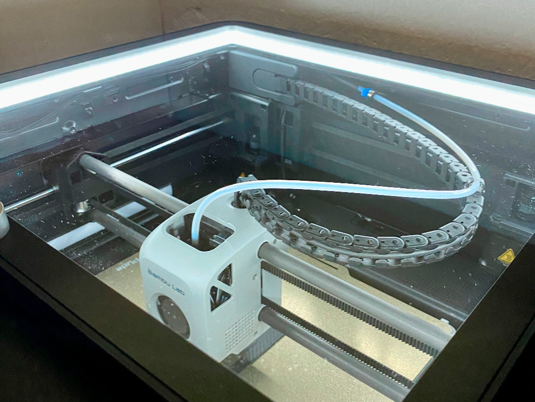 Райзер с подсветкой для Bambu P1S